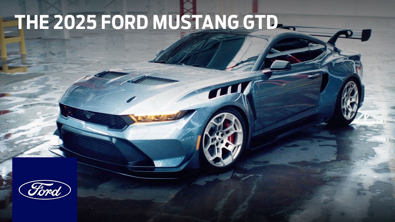 🏁 Official 2025 Mustang GTD Revealed! 800+ HP, Pushrod Suspension